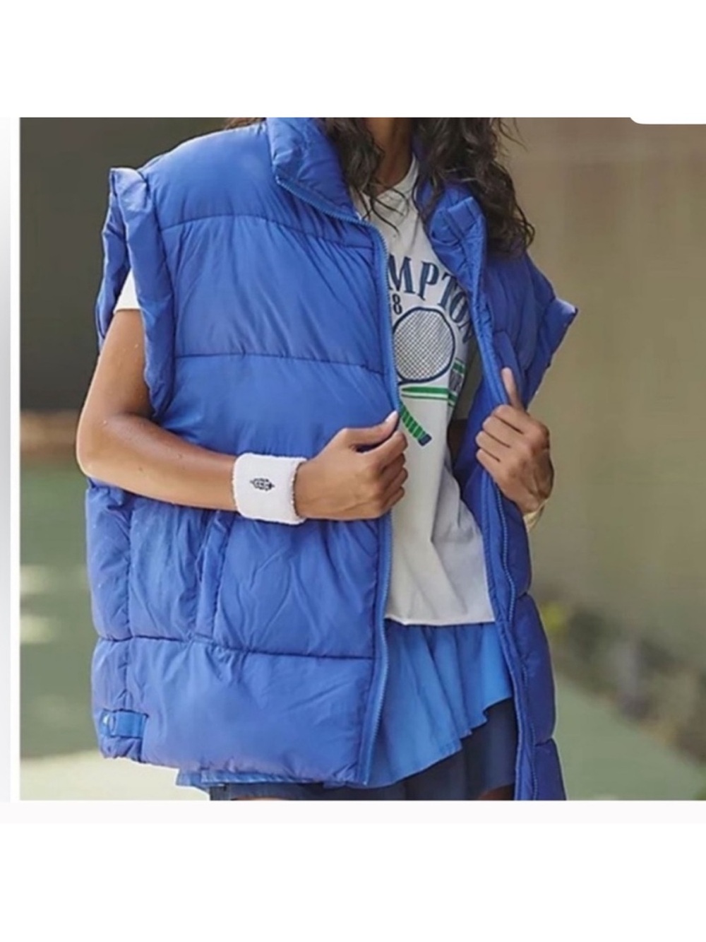 Free People In A Bubble Puffer Vest
